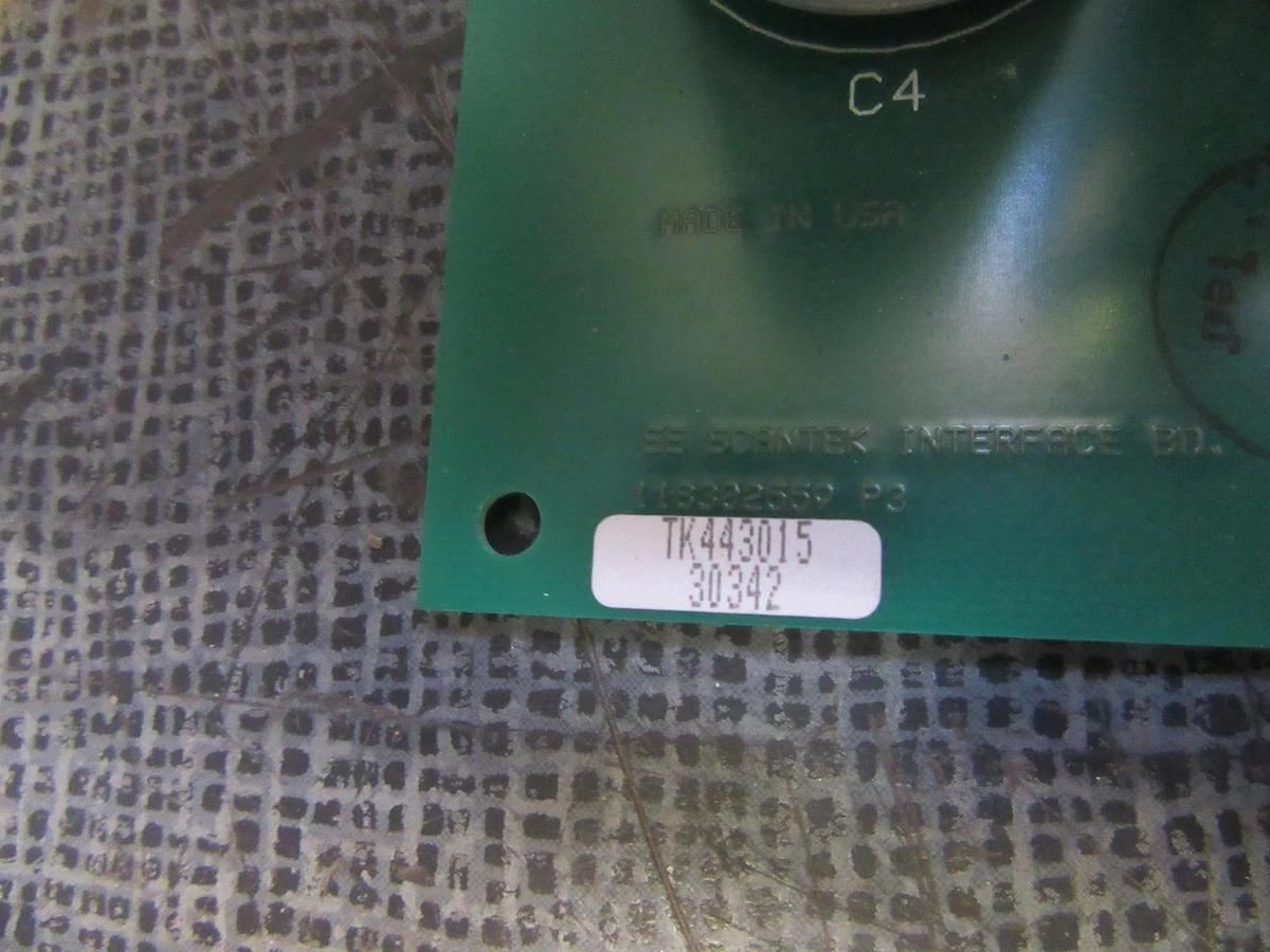 Used EXIDE SKANTEK INTERFACE CIRCUIT BOARD 101072816 REV P4 **WARRANTY INCLUDED**