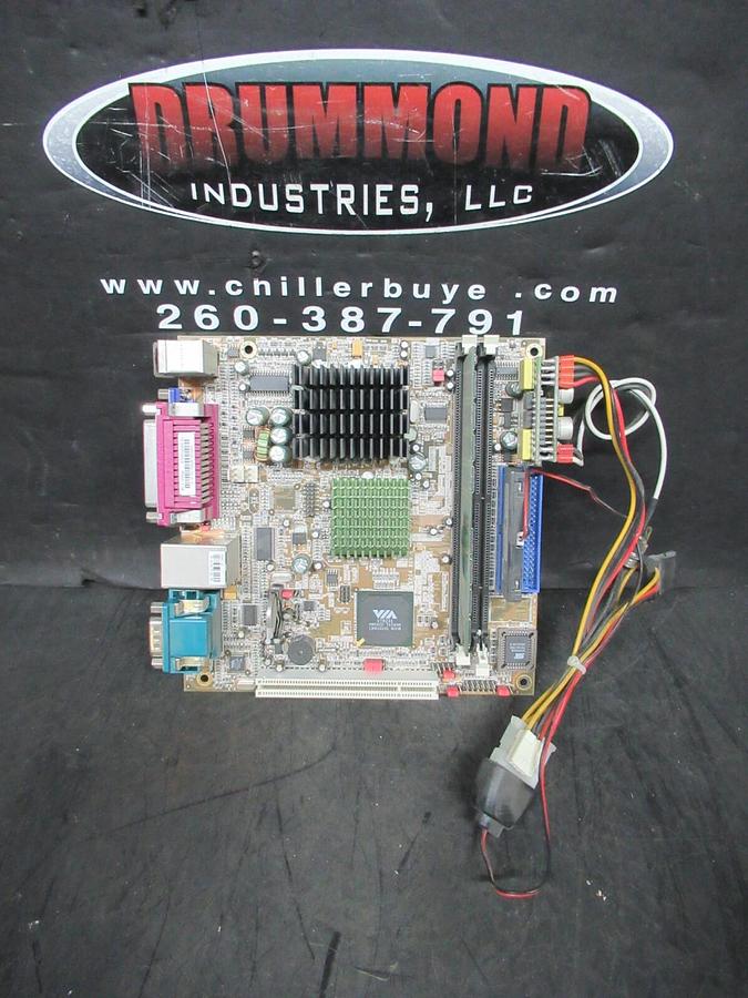 Used VIA TECHNOLOGIES MOTHERBOARD EPIA-5000AG REV. E 13H016100 **WARRANTY**