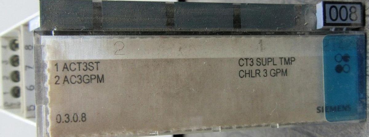 Used SIEMENS DIGITAL TERMINATION MODULE PTM6.2I420 **WARRANTY INCLUDED**