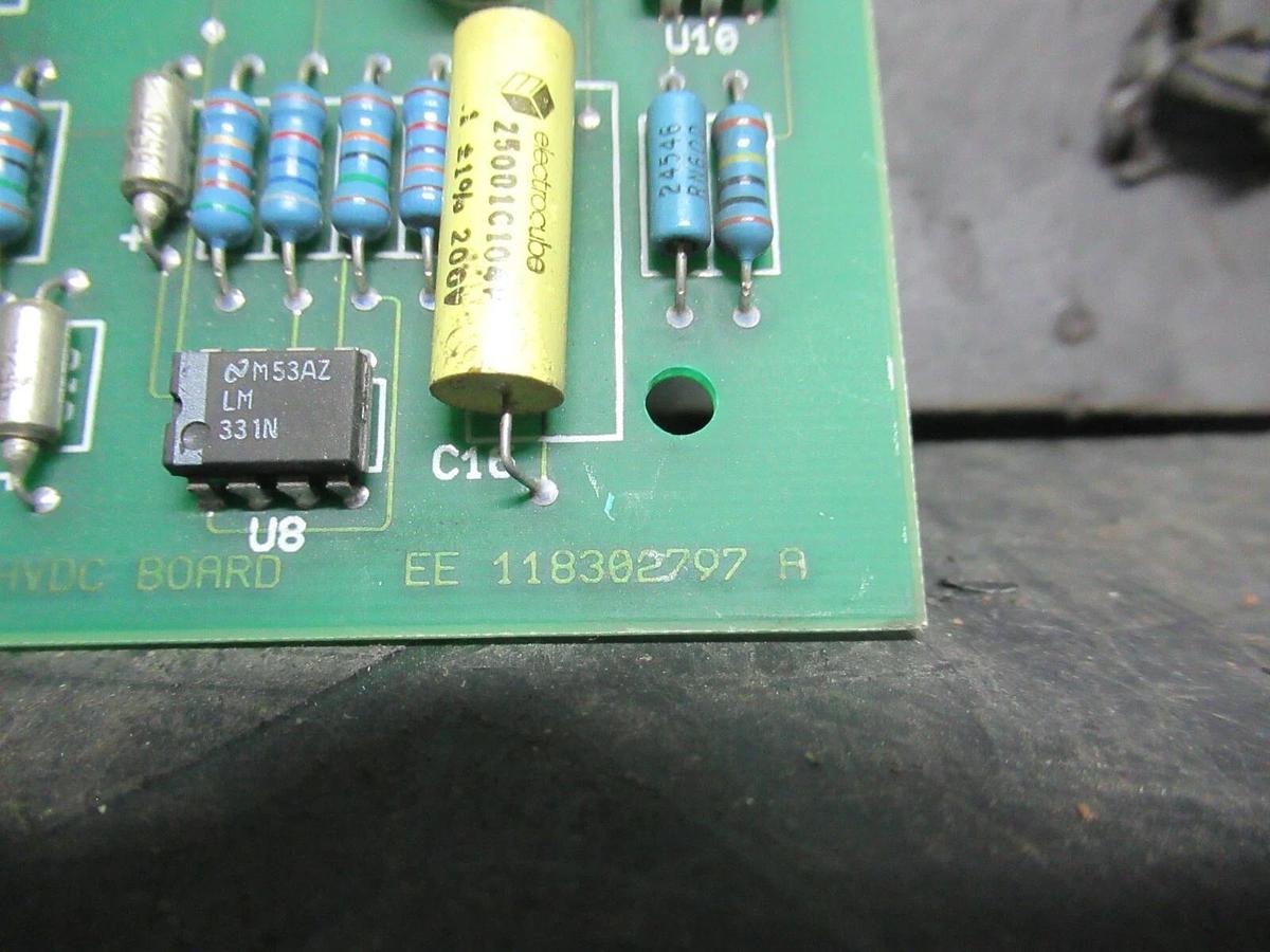 Used EXIDE SCANTEK HVDC CIRCUIT BOARD 101072993 REV. C EE 118302797-A