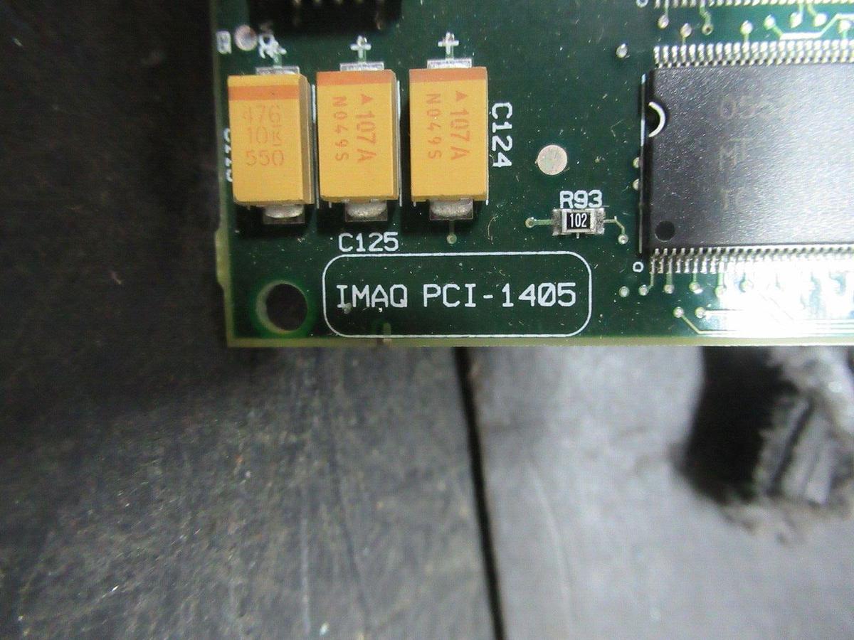 Used NATIONAL INSTRUMENTS SINGLE CHANNEL DATA ACQUISITION CARD IMAQ-PCI-1405