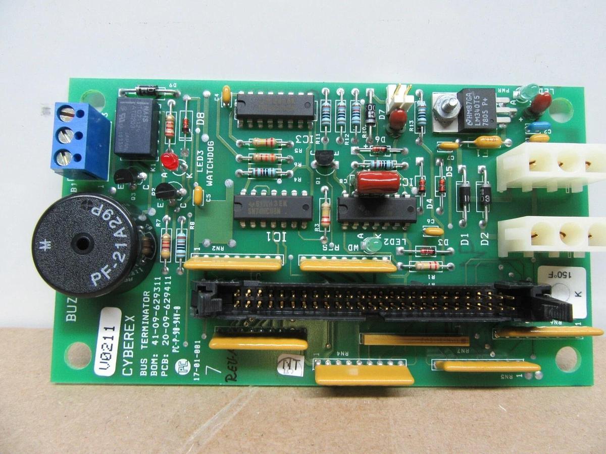 CYBEREX BUS TERMINATOR CIRCUIT BOARD 41-09-629311 REV. A 20-09-629411