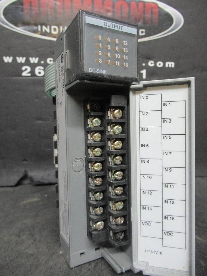 ALLEN BRADLEY SLC-500 OUTPUT MODULE 1746-OV16 SER. A *NEW SURPLUS*