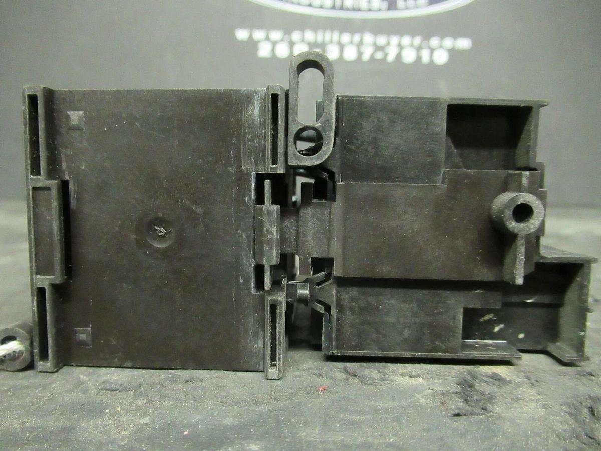 Used 16 AMP ABB STARTER B7-30-10 600 VAC 5 HP COIL: 24 VAC W/ T7DU OVERLOADS 4-6 AMP