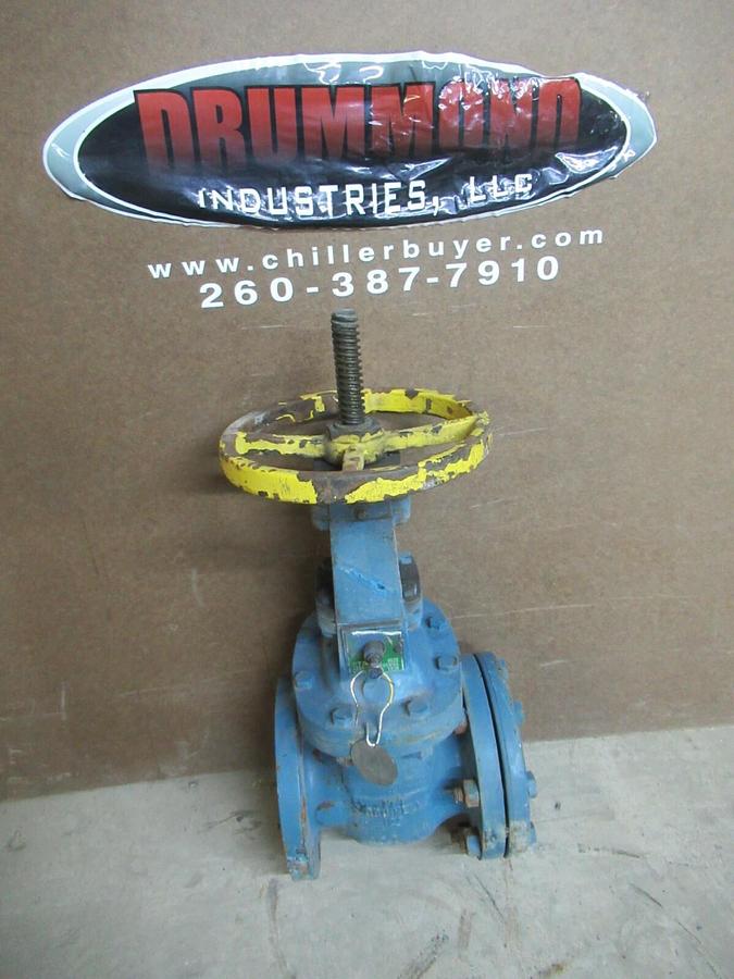 Used ITT GRINNELL 6020 MANUAL GATE VALVE 125S 200 WOG BRONZE TRIM **WARRANTY**
