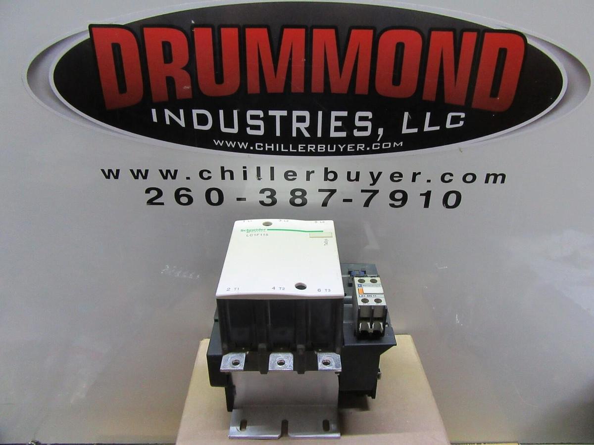 Used SCHNEIDER CONTACTOR LC1F115 175 AMP 600 VAC 3-PHASE 100 HP **WARRANTY**