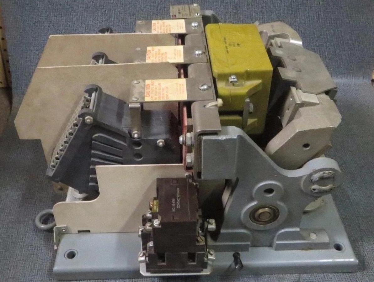 Used CUTLER HAMMER NEMA SIZE 6 CONTACTOR C10JN3 540 AMP 600V W/ 480V COIL