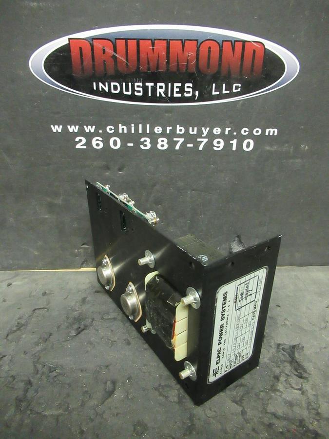 Used ELPAC POWER SYSTEMS POWER SUPPLY P/N 1817 115/230 VAC INPUT 15 VDC @ 1.2 AMP