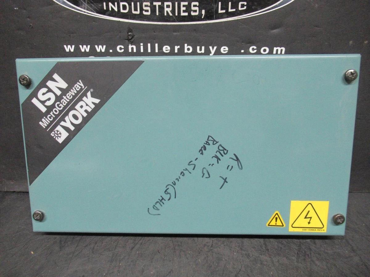 Used YORK INTEGRATED SYSTEMS NETWORK II MICROGATEWAY 371-02592-101 110 VOLT 20 VA