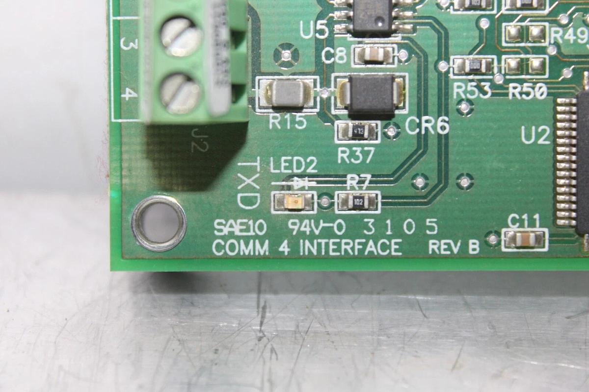 Used TRANE COMMUNICATION 4 INTERFACE REV. B X13650844-04 REV. G **WARRANTY**