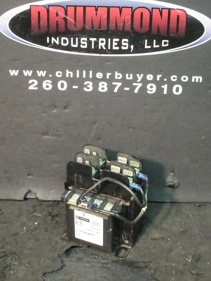 Used 0.01 KVA (10 VA) CUTLER HAMMER CONTROL TRANSFORMER 277/208 V 120 V C0100E3AFB