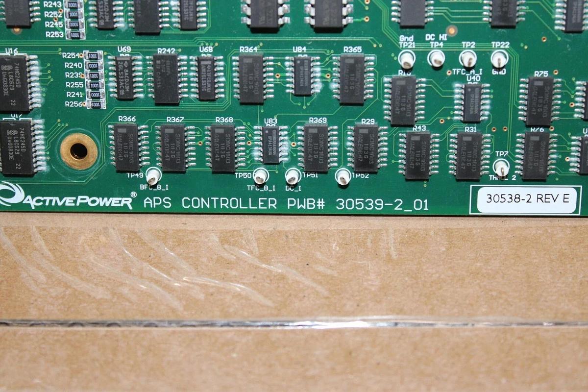 Used ACTIVE POWER APS CONTROLLER 30539-2_01 30538-2 REV. E **WARRANTY INCLUDED**
