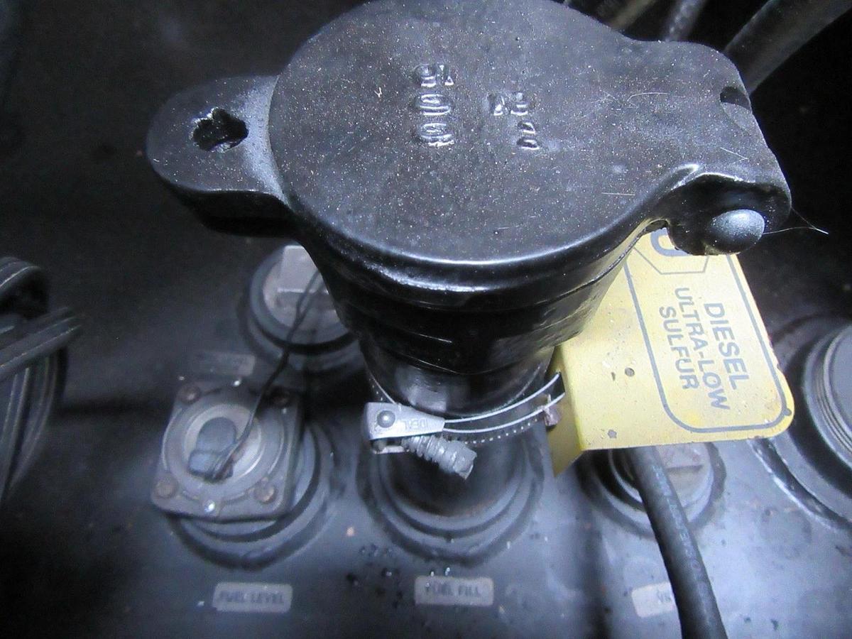 Used 50 KW DIESEL GENERATOR ISUZU 4BG1T 120/240 V SINGLE PH RE-CONNECTABLE ENCLOSED