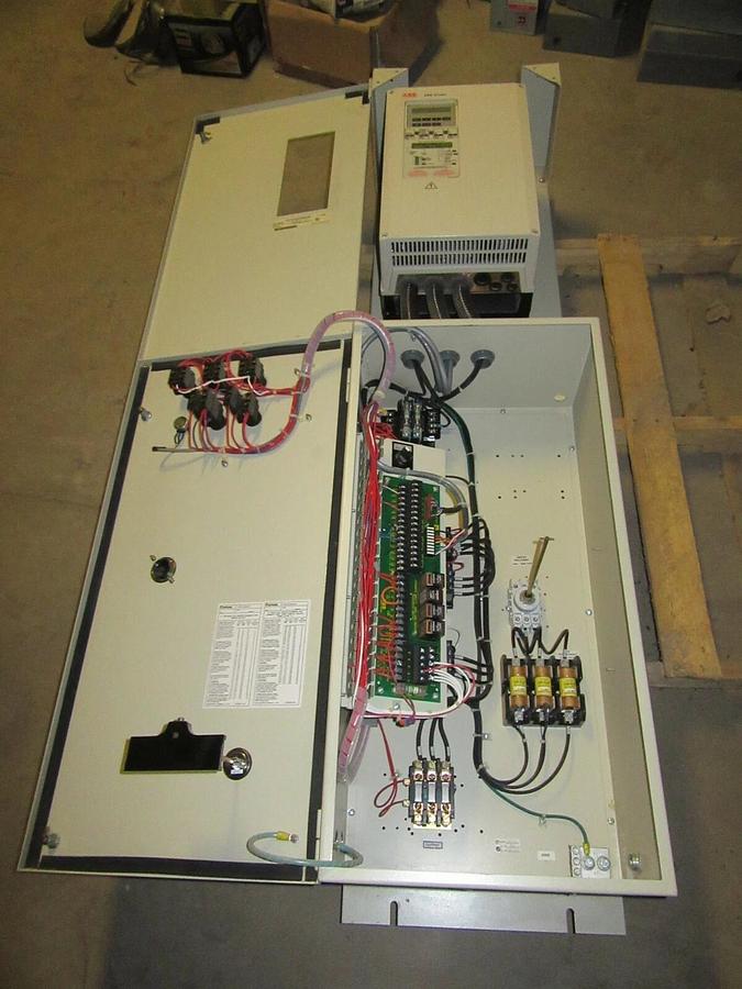 Used ABB VARIABLE SPEED DRIVE H501020400 ACH501-020-4-00P2 480V 20 HP 27 AMP