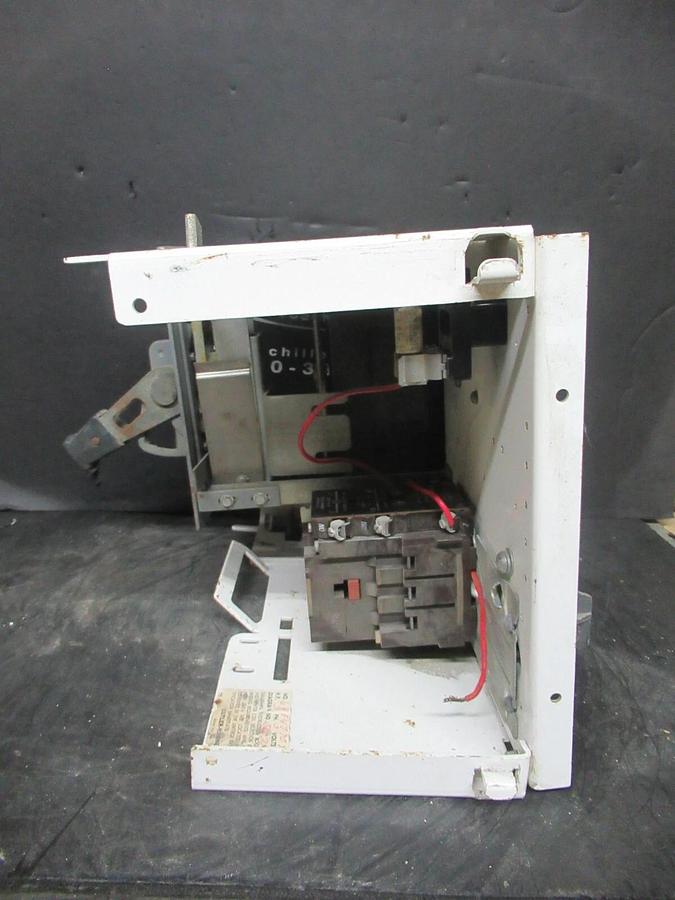 Used CUTLER HAMMER MOTOR STARTER CONTROL 12" W/ A10CN0 NEMA SIZE 1 15 AMP 600 VAC