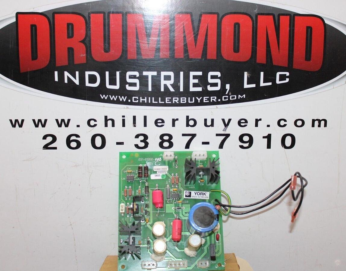 Used YORK HVAC PROCESSOR CIRCUIT BOARD 031-01080-000 REV. C **WARRANTY INCLUDED**