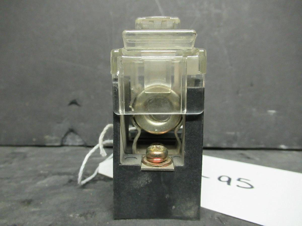 Used YOSHIDA FUSE HOLDER FHU-32 600 VOLT 30 AMP CLASS J FUSES W/ A4J1 FUSES