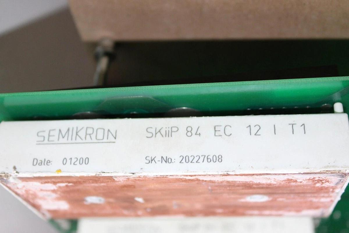 Used ACTIVE POWER FIELD COIL DRIVER CIRCUIT BOARD 30187_00 30186 RE. B W/ SKIIP-84-EC