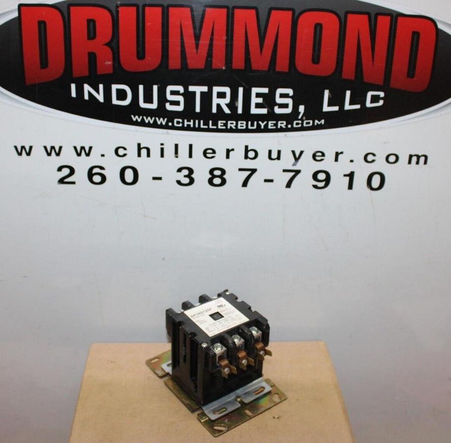 Used INTERNATIONAL REFRIGERATION PRODUCTS CONTACTOR DP360120F 60 AMP 600V 3-PHASE