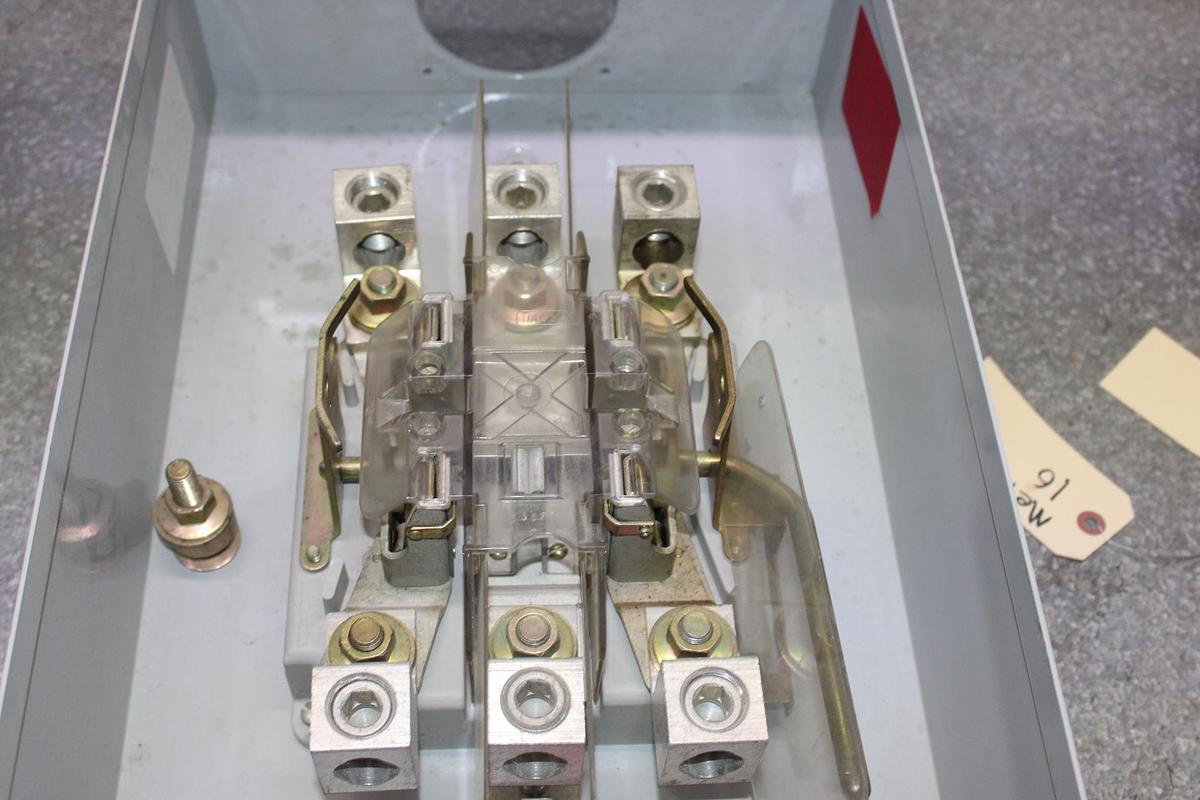 Used SIEMENS TALON WATER METER BASE 44005-02CN HQ-5SND 400 AMP MAX 600V 1-PHASE NEMA 3R