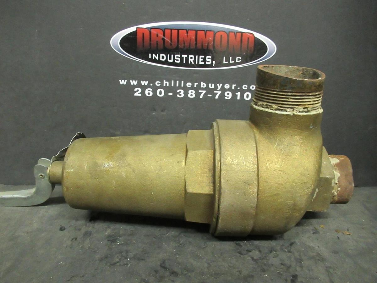 Used APOLLO CONBRACO 2" HOT WATER PRESSURE SAFETY RELIEF VALVE 10-618 50 PSIG