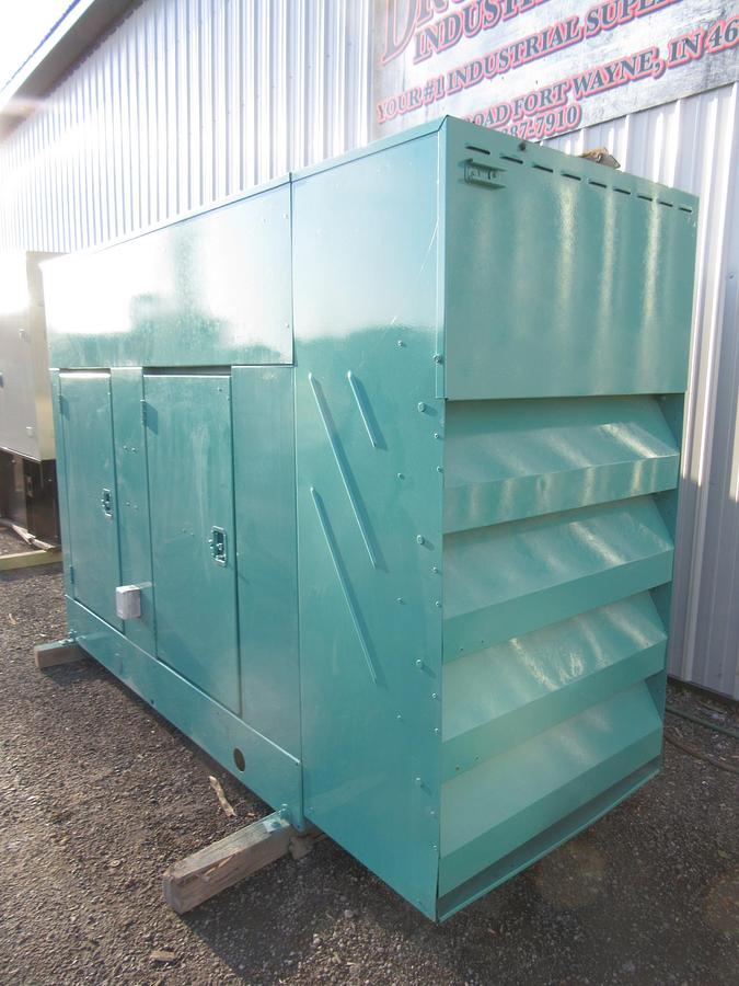 Used 60 KW DIESEL GENERATOR CUMMINS 120/240V B3.9-G2 ENCLOSED RECONNECTABLE VIDEO