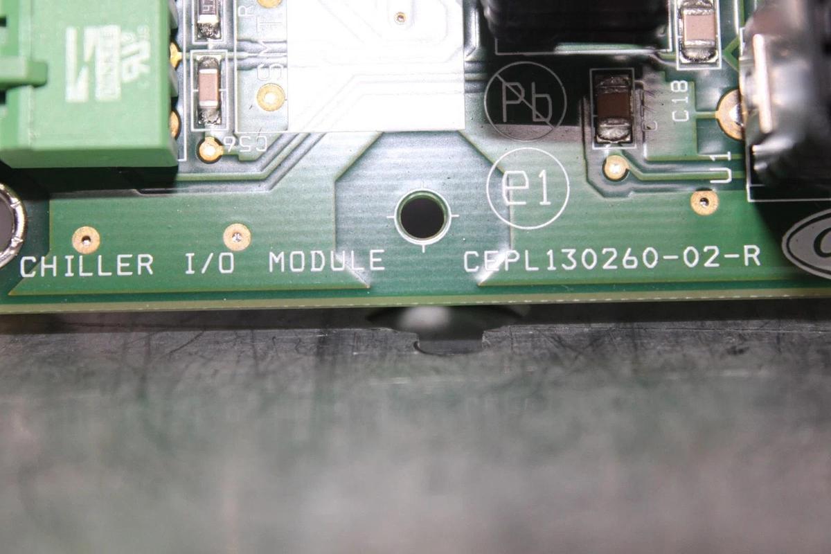 Used CARRIER CHILLER I/O MODULE CIRCUIT BOARD CEPL130260-02-R CEBD430260-11-RA