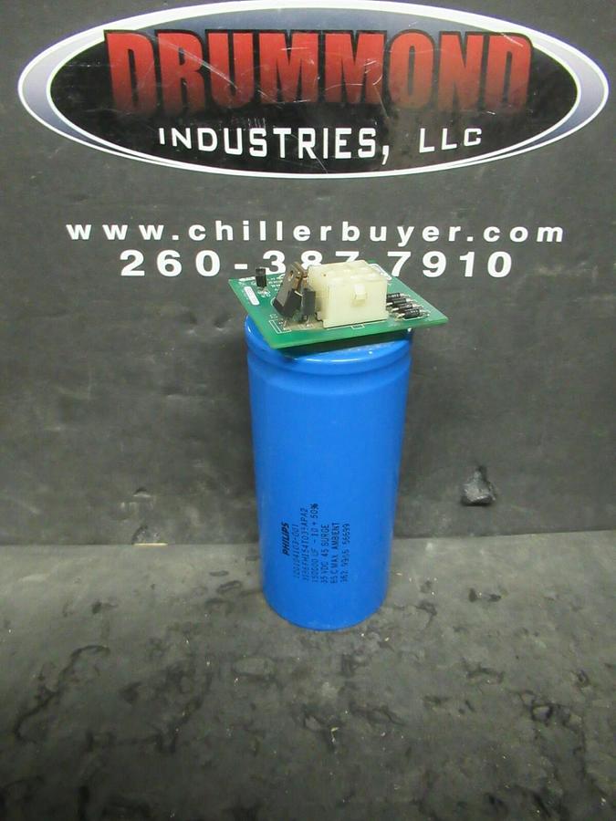 Used PHILLIPS 101073142-001 REV B BOARD 120104103-001 150000 uF 35 VDC CAPACITOR