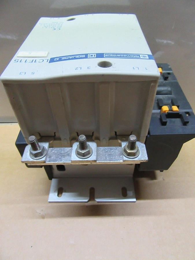 Used TELEMECANIQUE CONTACTOR LC1F115 175 AMP 600 VAC 3-PHASE 100 HP **WARRANTY**