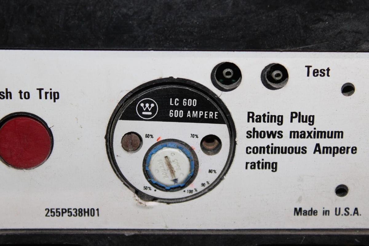Used CHALLENGER CIRCUIT BREAKER CSL3600F 600 AMP 600 VAC 3-POLE **WARRANTY**