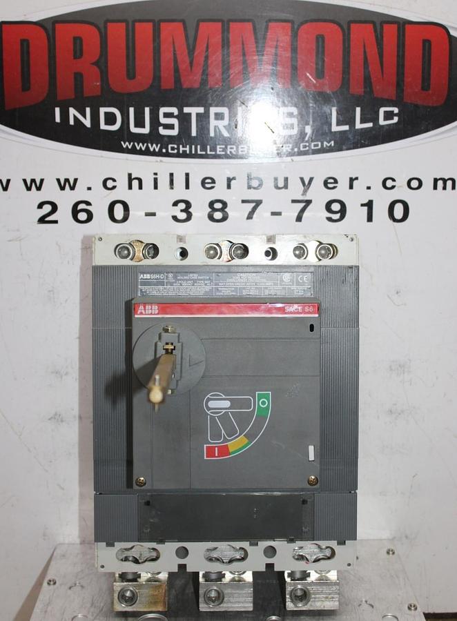 Used ABB MOLDED CASE SWITCH S6H-D 600 AMP 600 VAC 3-POLE S6H **WARRANTY**
