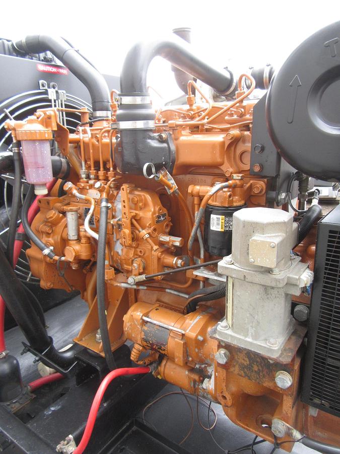 Used 50 KW DIESEL GENERATOR GENERAC 120/240 V 4.0 HINO ONLY 398 HOURS VIDEO SHIPPING