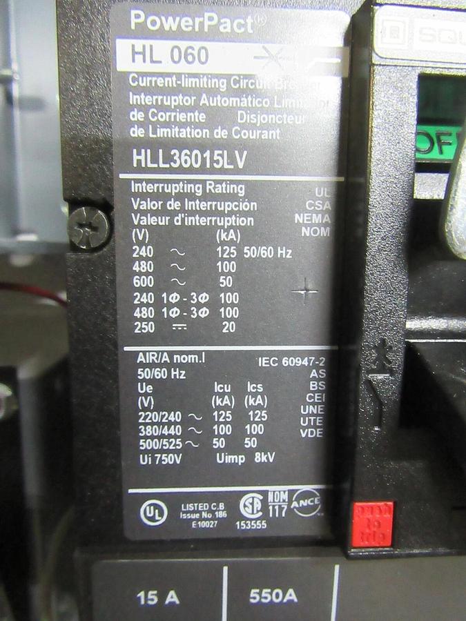 Used SQUARE D M-FLEX VARIABLE SPEED DRIVE MFDFG4VW ATV61HU30N4 5 HP 4 KW 460 VOLT