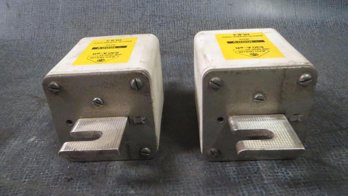 Used JEAN MULLER (1) HLS 3 FUSE 630 AMP 1000V  # VDE-0636/23 **WARRANTY INCLUDED**