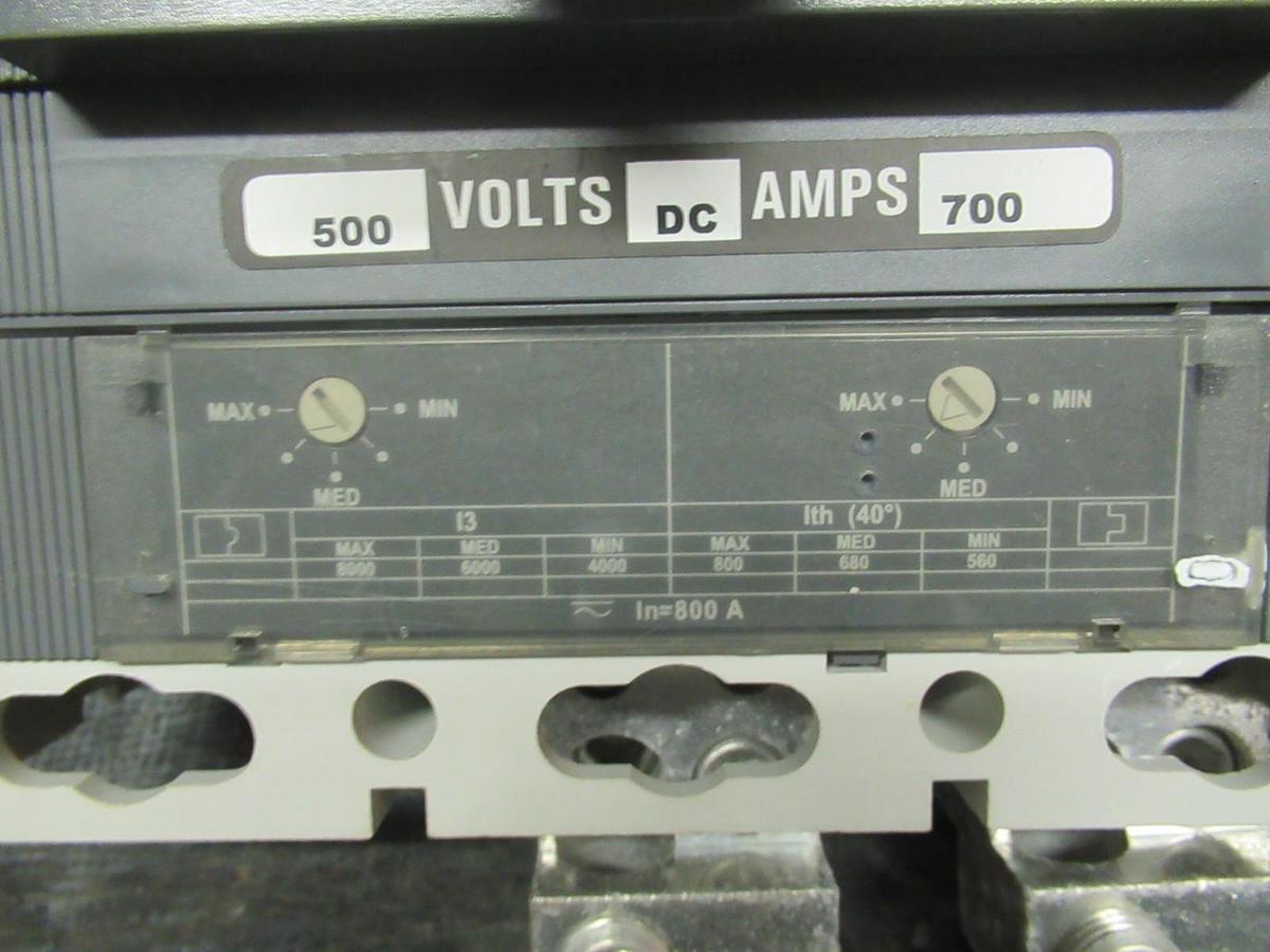Used ABB CIRCUIT BREAKER SACE-S6 S6N 600 VOLT