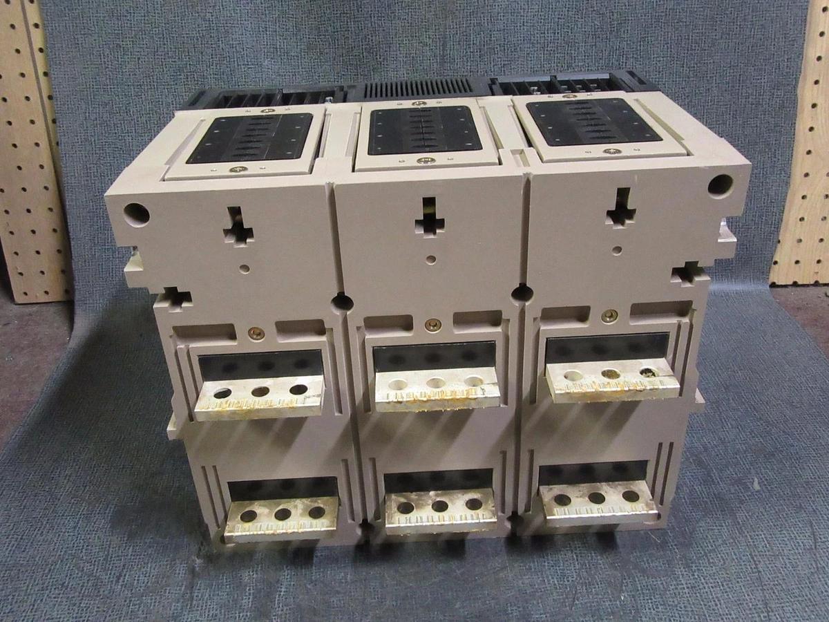 Used 800 AMP SQUARE D MP08H1 MASTERPACT BREAKER 800A 3P 600V  STR58U W/ LSI MP08HI