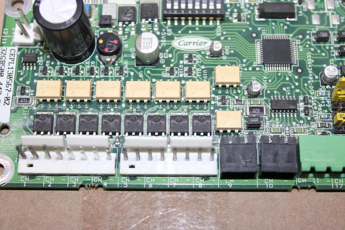 Used CARRIER CONTROL CIRCUIT BOARD CEPL130567-02 CEPM430487-01C
