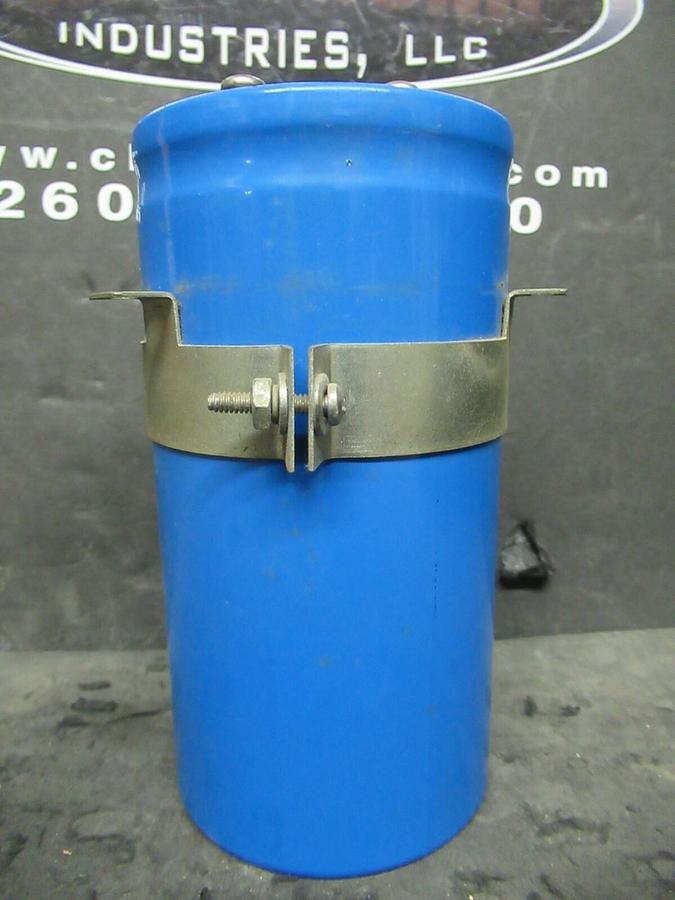 Used PHILLIPS 023-000188-0242 2400 uF 450 VDC CAPACITOR W/ BAND 3186GH242T450AHA