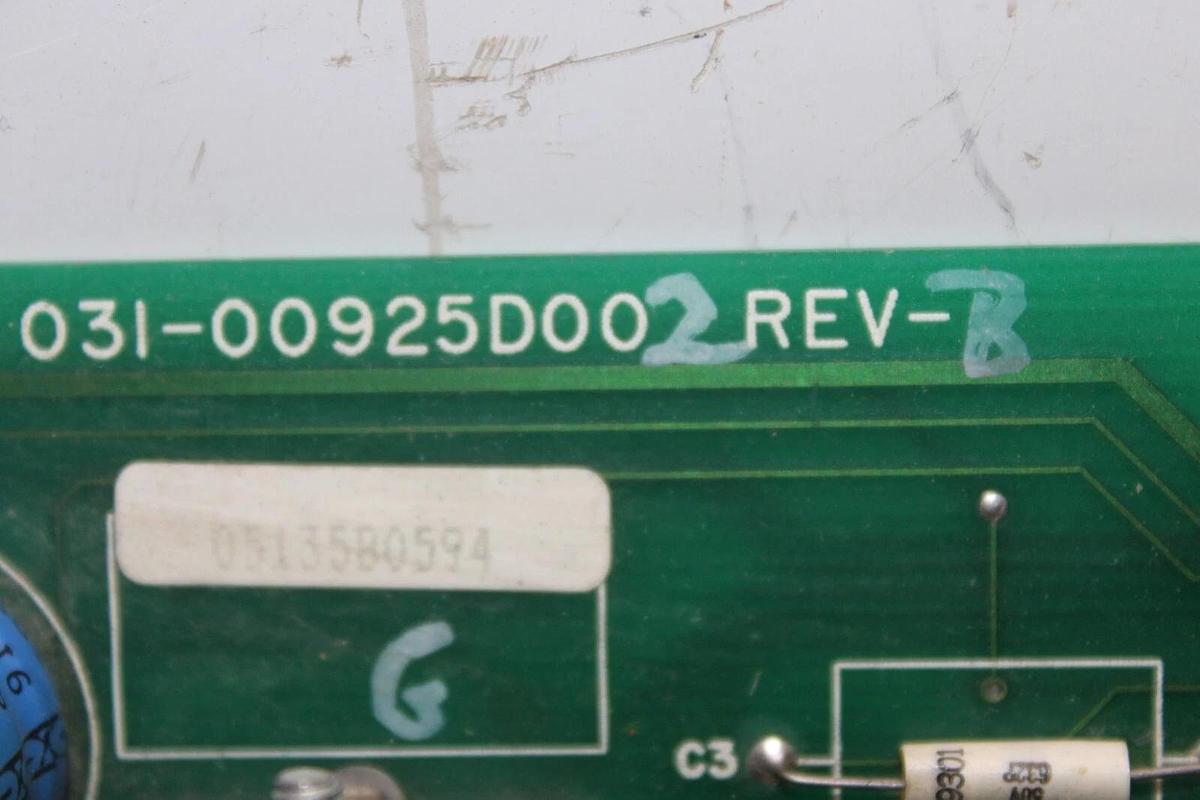 Used YORK STARTER CIRCUIT BOARD 031-00925D002 REV. B **WARRANTY INCLUDED**