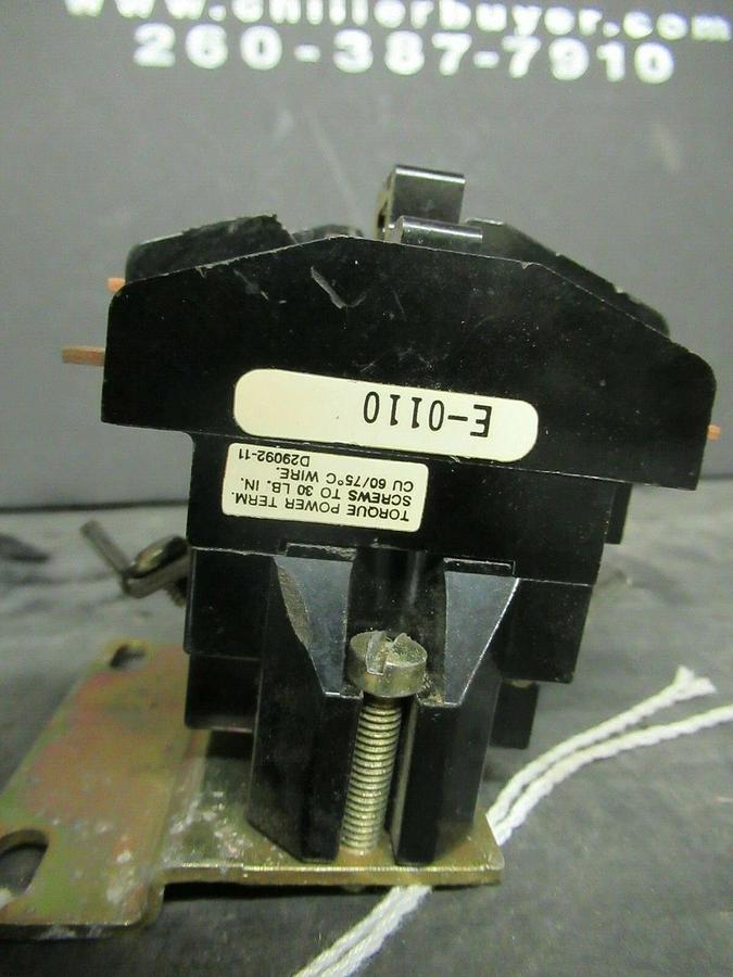 Used FURNAS 25 AMP CONTACTOR 41NB30AJP 600 VAC COIL: 24 VOLT DEFENITE PURPOSE