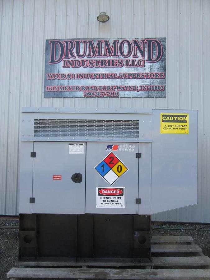 Used 20 KW DIESEL GENERATOR MTU 120/240 V 4LE1 ISUZU SOUND ENCLOSED 258 HRS  VIDEO