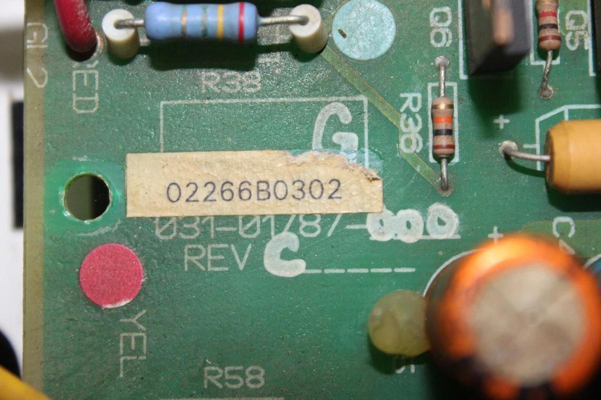 Used YORK VSD RECTIFIER CIRCUIT BOARD 031-01787-000 REV. C **WARRANTY INCLUDED**
