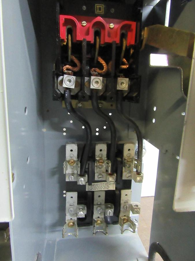 Used SQUARE D TWIN MCC FUSIBLE STARTER BUCKET 18" MODEL: 4 8998-KK-416 SER. A