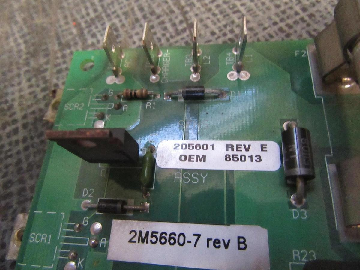 Used EUCLID HVAC CIRCUIT BOARD 205601 REV E 2M5660-7 85013 **WARRANTY INCLUDED**