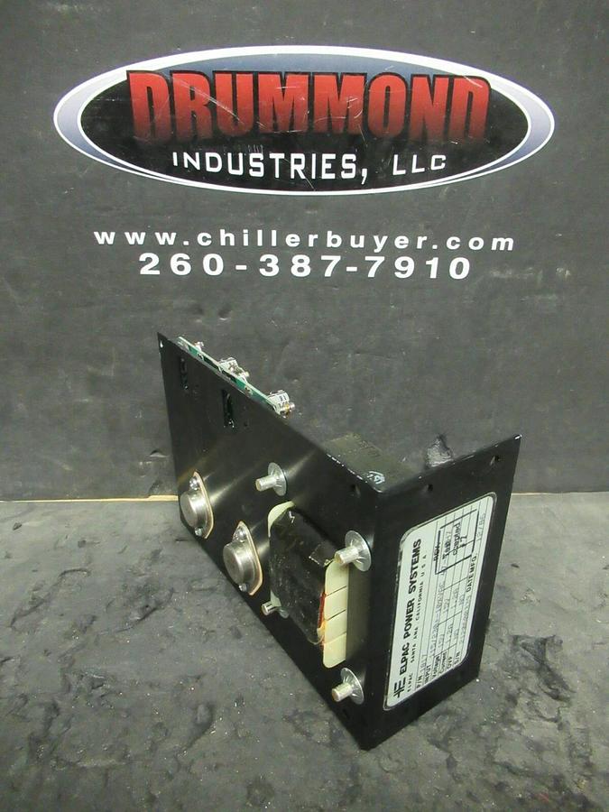 Used ELPAC POWER SYSTEMS POWER SUPPLY P/N 1817 115/230 VAC INPUT 15 VDC @ 1.2 AMP