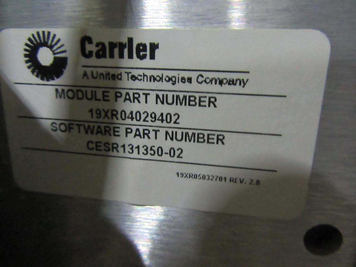 Used CARRIER COMFORT NETWORK ENCLOSURE 19XRV5757445LDH64 / 19XR04029402 CEPL130445-02