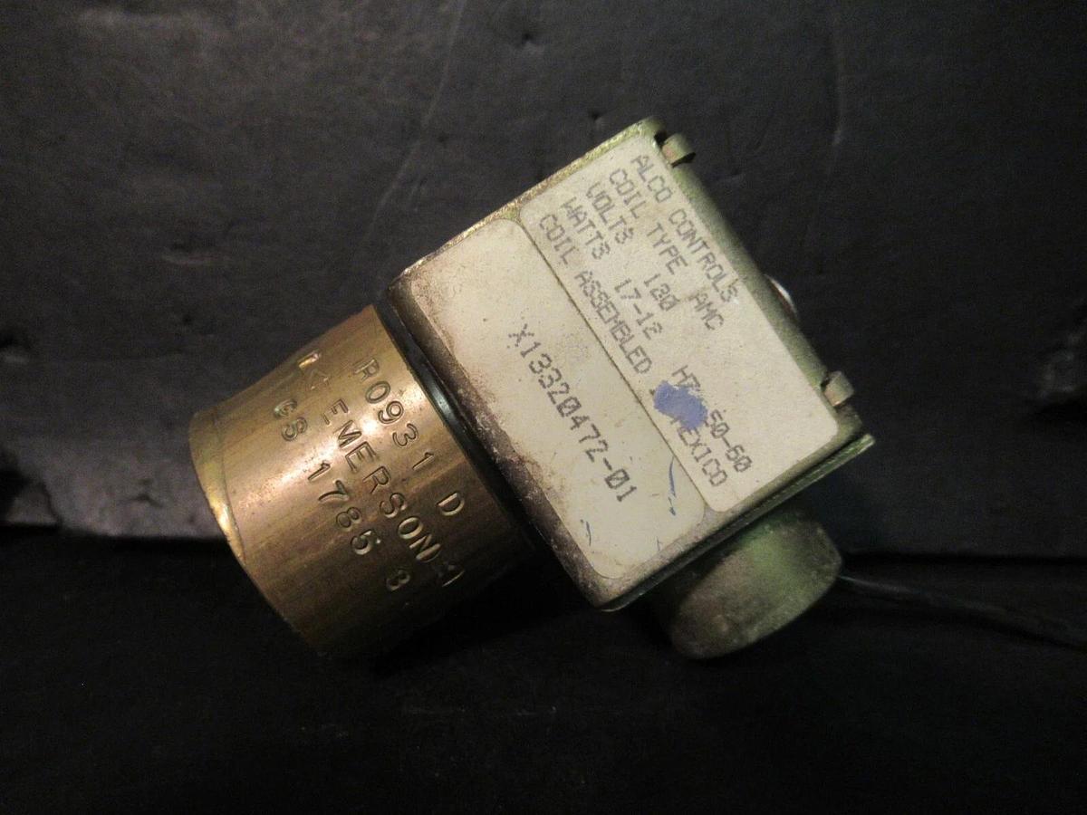 Used ALCO SOLENOID VALVE X13320472-01 1000 PSI - 120 VOLT - 17 WATT - 6890 KPSA