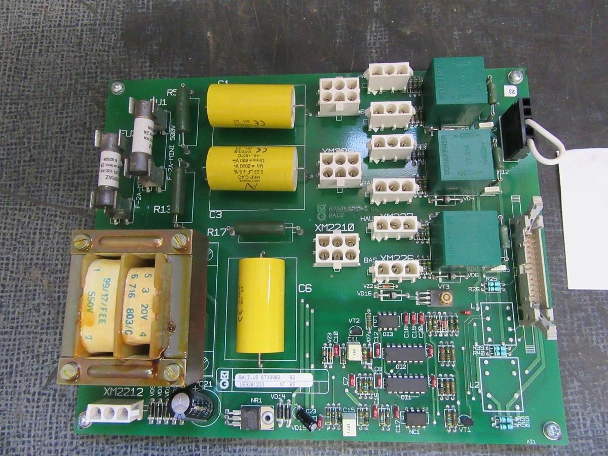 Used MGE UPS SYSTEMS CIRCUIT BOARD BAIZ 6739106XD-2 **WARRANTY**