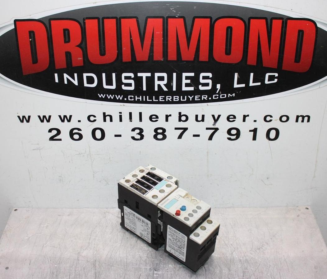 Used SIEMENS SIRIUS STARTER 3RT1024-1A..0 600 VOLT 35 AMP 10 HP W/ 3RU1126-1GB0