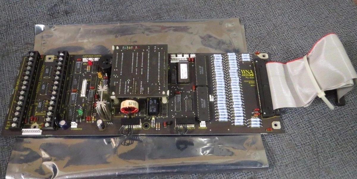 Used WSA AXON DOLBY PROCESSOR CIRCUIT BOARD PC-205 REVISION F # PC-205